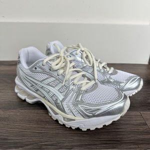 ASICS x JJJJound Gel-Kayano 14 Sneakers Silver/White Size US 5 M / 6.5 W
